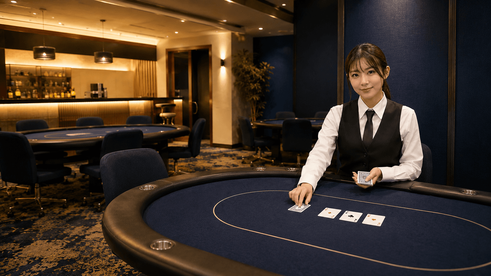 Dealer Baseのポーカールームイメージ