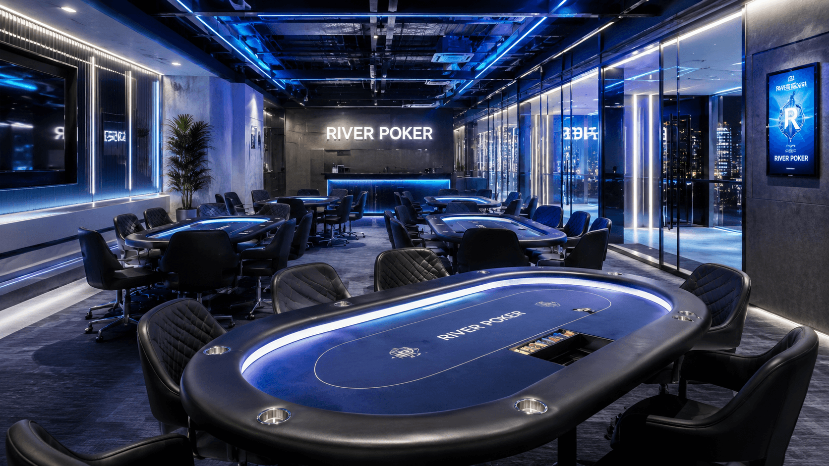 JOKER'S 秋葉原のポーカールーム内観
